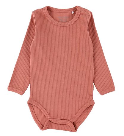 Minymo Body l/ä - Rib - 2er-Pack - Schlucht Rose