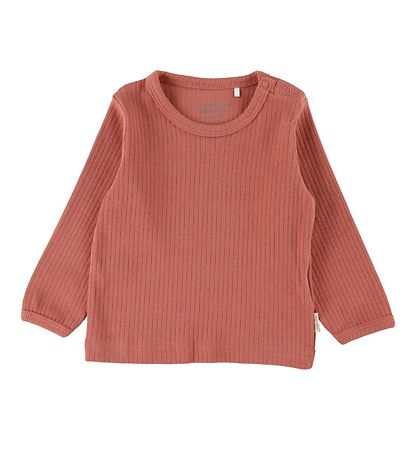 Minymo Bluse - Rib - 2er-Pack - Canyon Rose