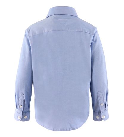 Tommy Hilfiger Hemd - Stretch Oxford - Calm Blue