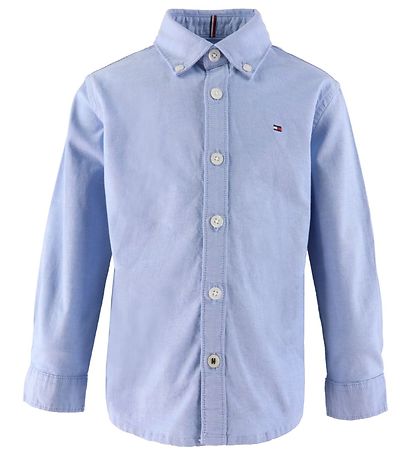 Tommy Hilfiger Hemd - Stretch Oxford - Calm Blue