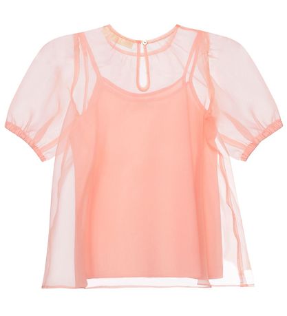 Soft Gallery Stuttermabolur - Hyacinta - Tropical Peach