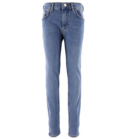 GANT Farkut - Skinny - puoliksi Light Indigo