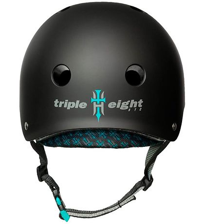 Triple Eight Hjälm - Tony Hawk - Certifierad Sweatsaver - Svart