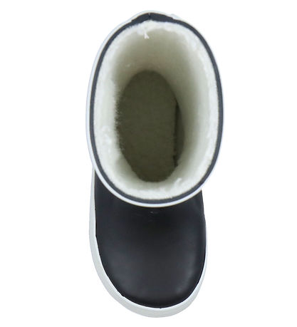 Bottes en Caoutchouc Aigle - Ai Lolly Pop - Fourrure 2 - Marine