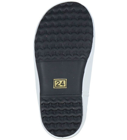 Bottes en Caoutchouc Aigle - Ai Lolly Pop - Fourrure 2 - Marine