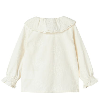 Name It Blouse - NmfOuma - Cloud Dancer