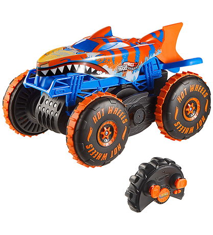 Hot Wheels Remote controlled Car - Monster Trucks - Tiger Shark
