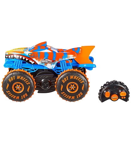 Hot Wheels Remote controlled Car - Monster Trucks - Tiger Shark