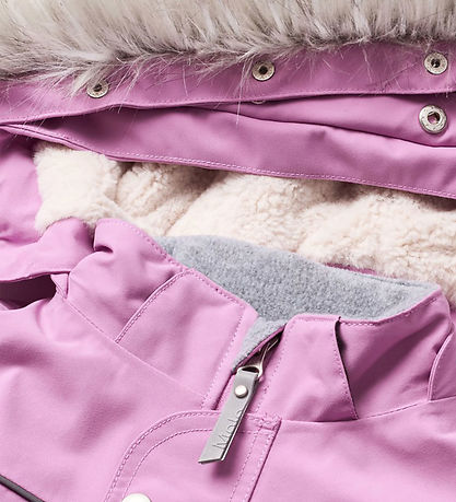Molo Snowsuit - Polaris Fur - Purple Ray