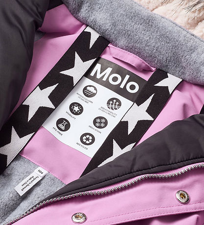 Molo Snowsuit - Polaris Fur - Purple Ray
