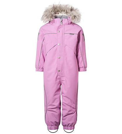 Molo Snowsuit - Polaris Fur - Purple Ray