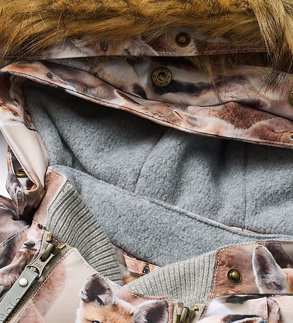 Molo Winterjacke - Hopla Fur - Spielende Füchse