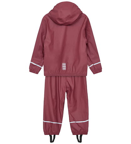 LEGO® Wear Rainwear w. Suspenders - PU - LwjOri - Pink