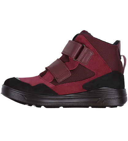 Ecco Winter Boots - Urban Snow - Tex - Black/Red Plum/Dark Ruby