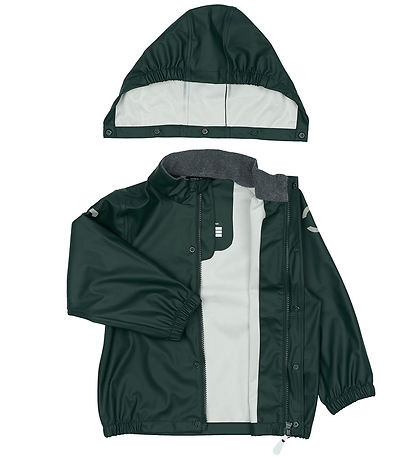 Mikk_Line Rainwear w. Suspenders - PU - Darkest Sprouse