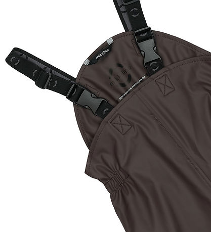 Mikk-Line Regenkleidung m. Träger - PU - Rosine