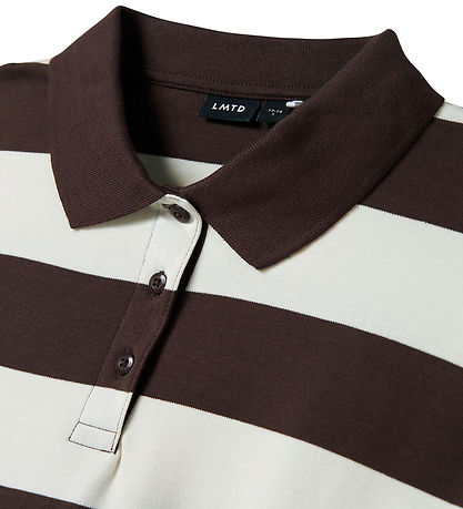 LMTD Polobluse - NlfKlivas - Chocolate Brown