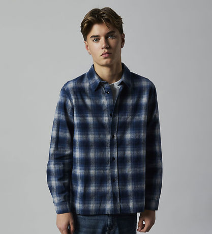 LMTD Overhemd - NlnJung - Pageant Blue