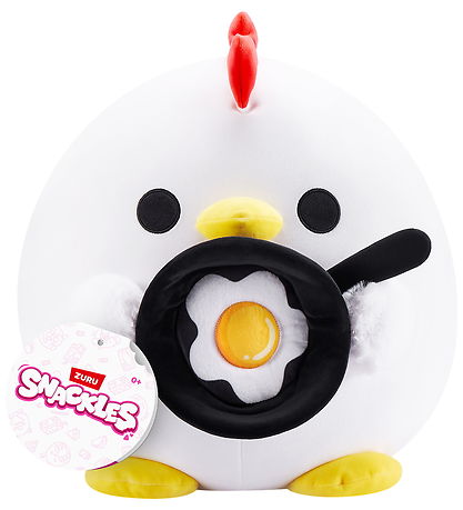 Snackles Kuscheltier - 20 cm - Das Huhn Rufus m. Spiegelei