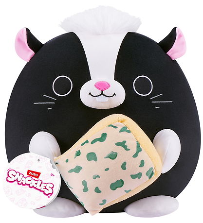 Snackles Soft Toy - 20 cm - The skunk Fleur w. Mold cheese