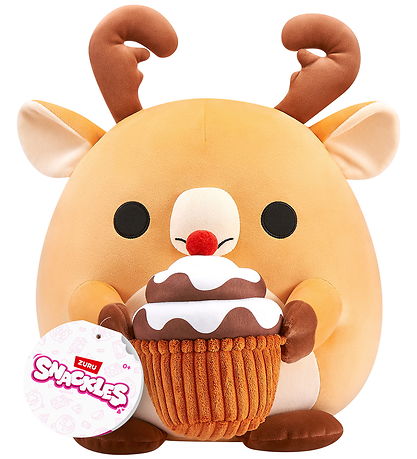 Snackles Soft Toy - 20 cm - The Moose Jaime w. Chocolate mousse