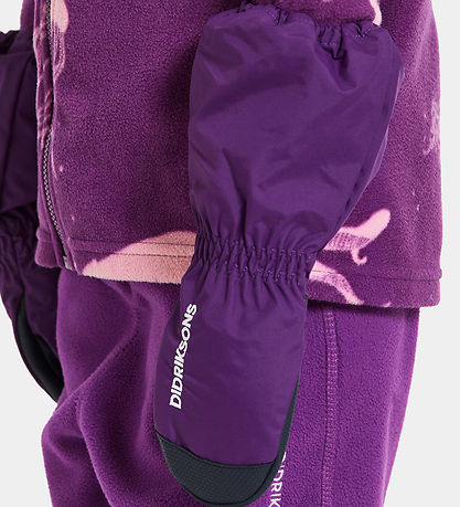 Didriksons Mittens w. Fleece - Shell - Royal Purple