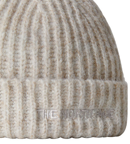 The North Face Beanie - Knitted - Fohair Cabin - White Dune