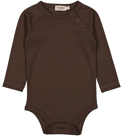 MarMar Bodysuit l/s - Viscose/Polyester - Base Layer - Deep Choc