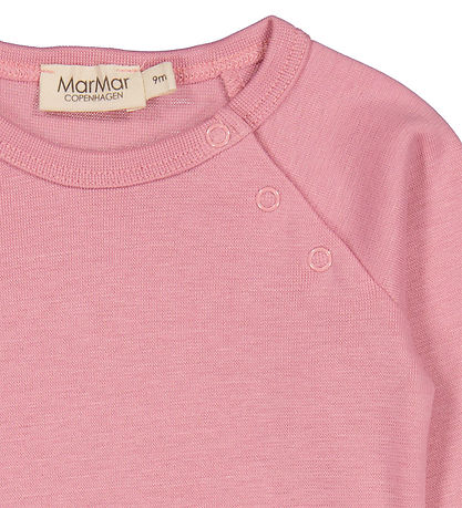MarMar Bodysuit l/s - Viscose/Polyester - Base Layer - Berry Mou