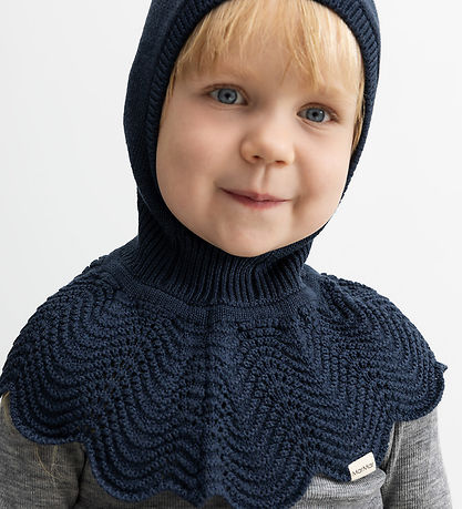 MarMar Balaclava - Wool/Cotton - 2-layer - Knitted - Adalyn - In