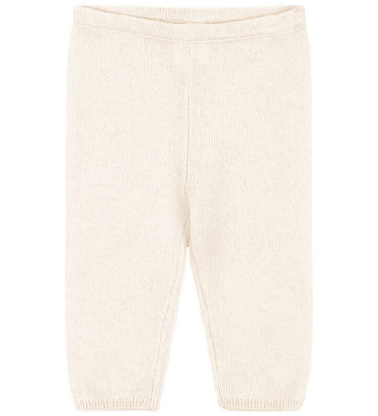 Fanga Fontana Trousers - Wool - Knitted - Savora - Antique White