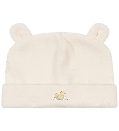 Fanga Fontana Muts - Fluweel - Muts - Elu - Antique White