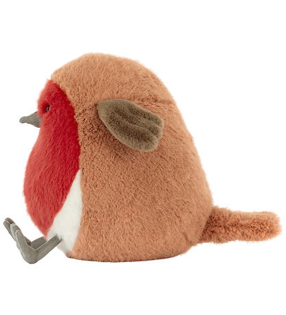 Jellycat Soft Toy - 20x15 cm - Plum Robin