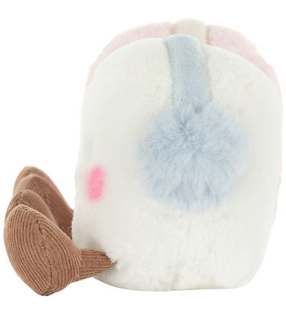Jellycat Soft Toy 9x16 cm - Amuseables Toastie Pink Duck White M