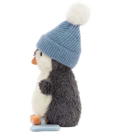 Jellycat Knuffel - 12x18 cm - Pinda Penguin Snowboarden