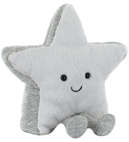 Jellycat Soft Toy - 17x15 cm - Amuseables Silver Star