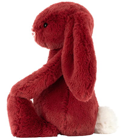 Jellycat Soft Toy - 18x9 - Little Bashful - Redcurrant Bunny