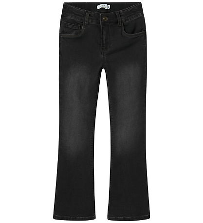 Name It Jeans - Boot - Fleece - NkfSalli - Black Denim