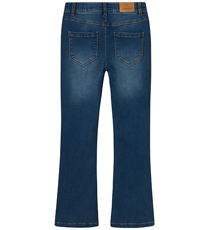 Name It Jeans - Boot - Fleece - NkfSalli - Dark Blue Denim