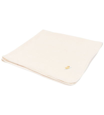 Fanga Fontana Baby Blanket - 70x70 - Velvet - Elu - Antique Whit