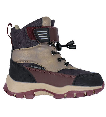 Mikk-Line Vinterkängor - Tex Velcro - Russin