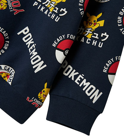 Name It Sweatshirt - NmmSilo - Pokémon - Navy Blazer