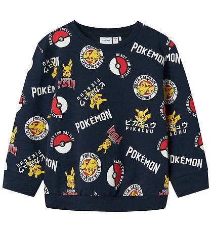 Name It Sweatshirt - NmmSilo - Pokémon - Navy Blazer