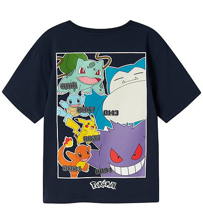 Name It T-Shirt - NkmStu - Pokémon - Navy Blazer