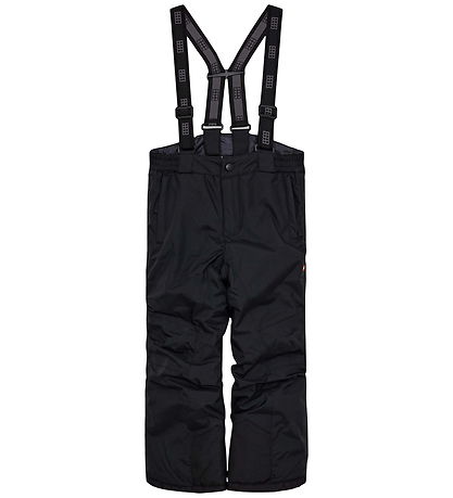 LEGO® Wear Ski Pants w. Suspenders - LwPowai - Black