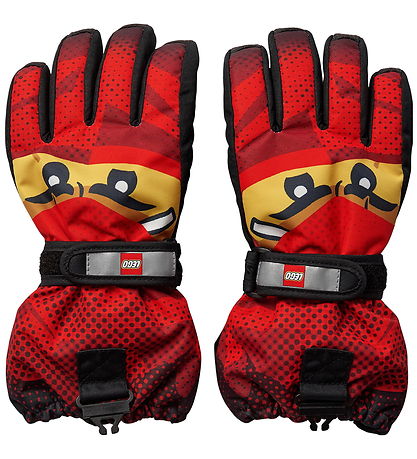 LEGO® Wear Gloves - LwAgan 807 - Red