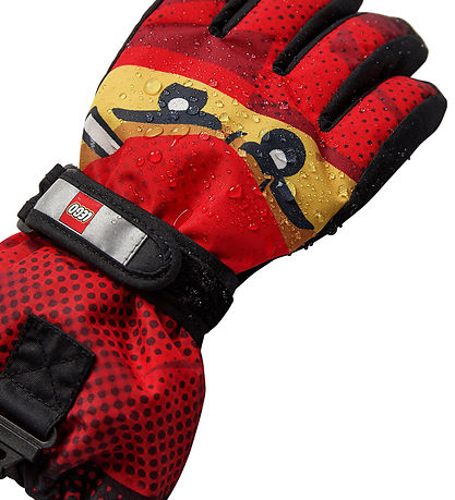 LEGO® Wear Gloves - LwAgan 807 - Red