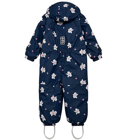 LEGO® Wear Schneeanzug - LwJaz 710 Blau m. Blumen