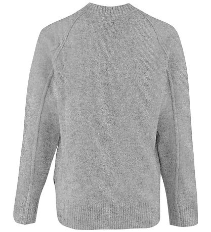 G-Star RAW Bluse - Strick - Crew - Grey Heather
