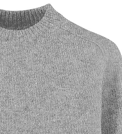 G-Star RAW Bluse - Strick - Crew - Grey Heather